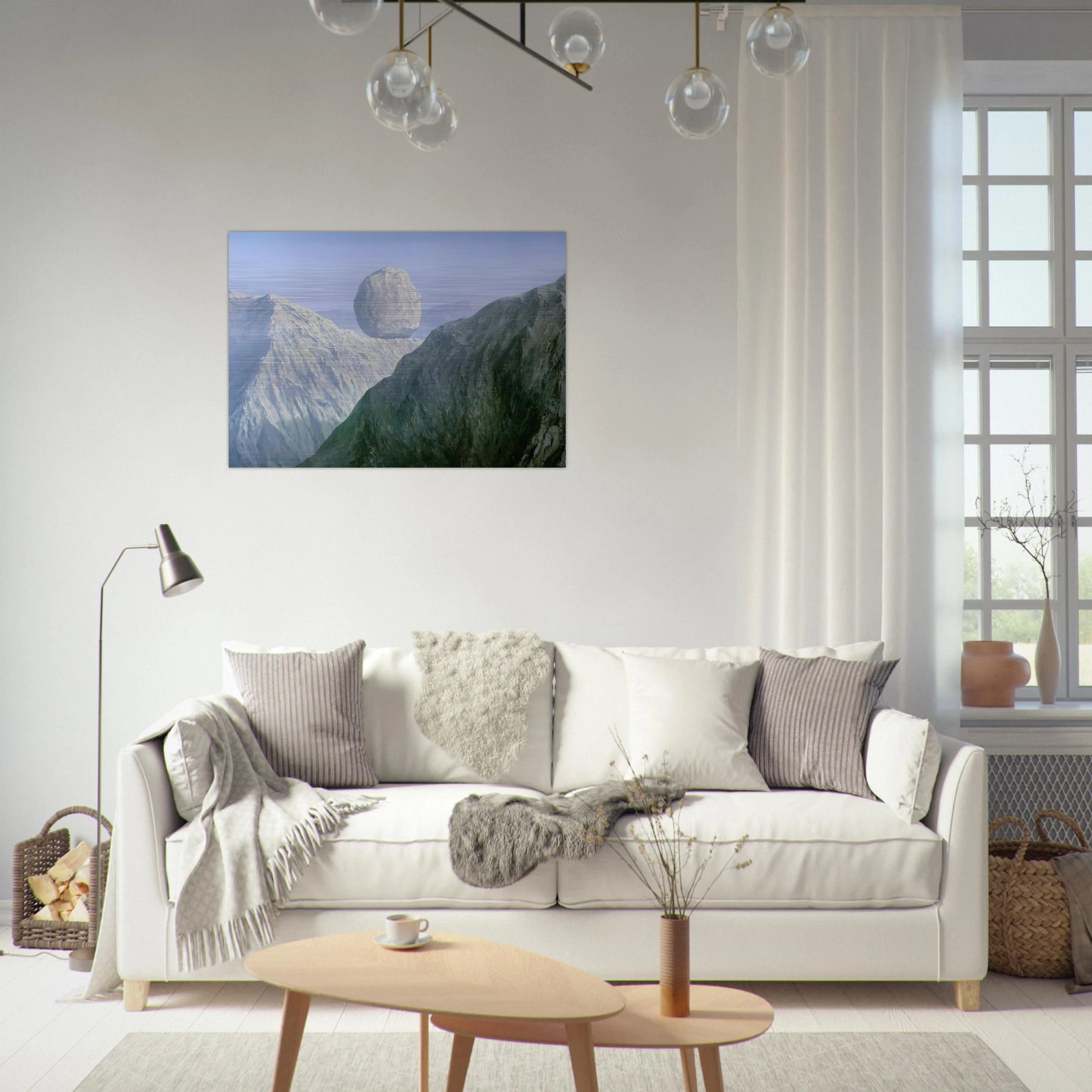 THE GLASS KEY 1959 - Rene Magritte Brushed Aluminum Print - 70x100 cm / 28x40 inches | Rene Magritte Aluminum Print | Rene Magritte Prints