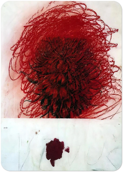 Pan II By Cy Twombly Pack of 10 Post Cards | Cy Twombly Post Cards | A6 (10.5 x 14.8 cm) - 4.1 x 5.8 inches
