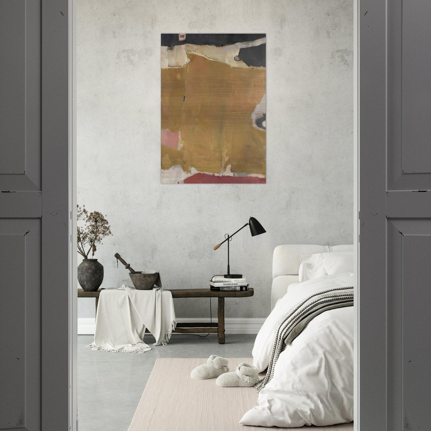 Untitled Albuquerque - Richard Diebenkorn Brushed Aluminum Print - 70x100 cm / 28x40 inches | Richard Diebenkorn Aluminum Print | Richard Diebenkorn Prints