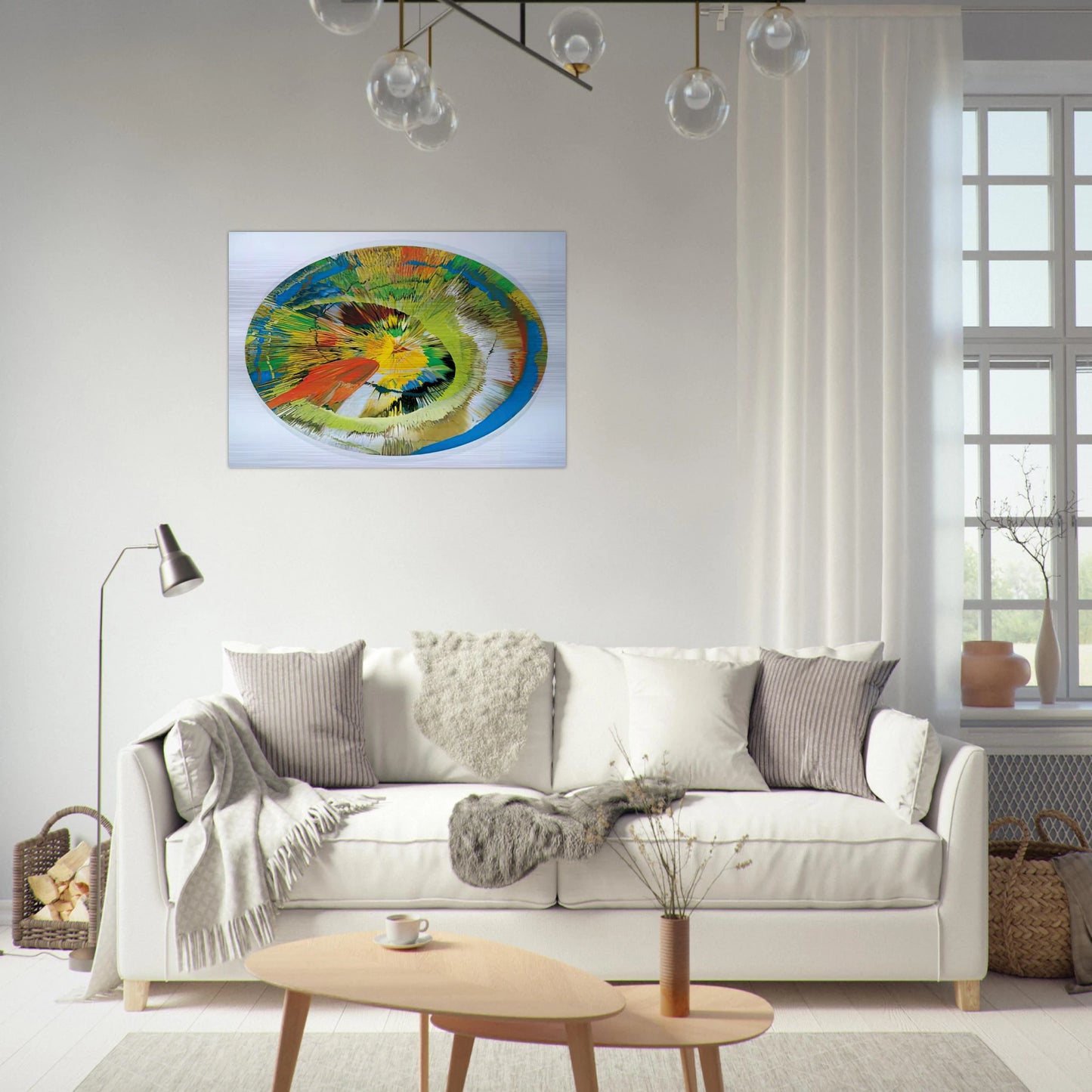 BEAUTIFUL REVOLVING SPHINCTER - Damien Hirst Brushed Aluminum Print - 70x100 cm / 28x40 inches | Damien Hirst Aluminum Print | Damien Hirst Prints