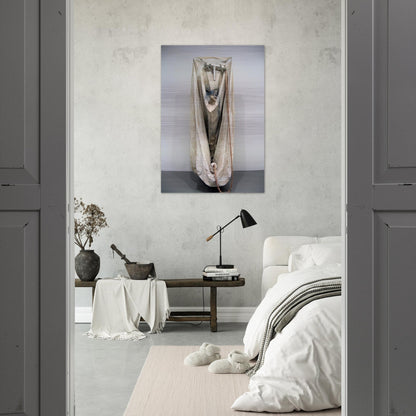 SOFT BATHTUB MODEL GHOST VERSION 1966 - Claes Oldenburg Brushed Aluminum Print - 70x100 cm / 28x40 inches | Claes Oldenburg Aluminum Print | Claes Oldenburg Prints