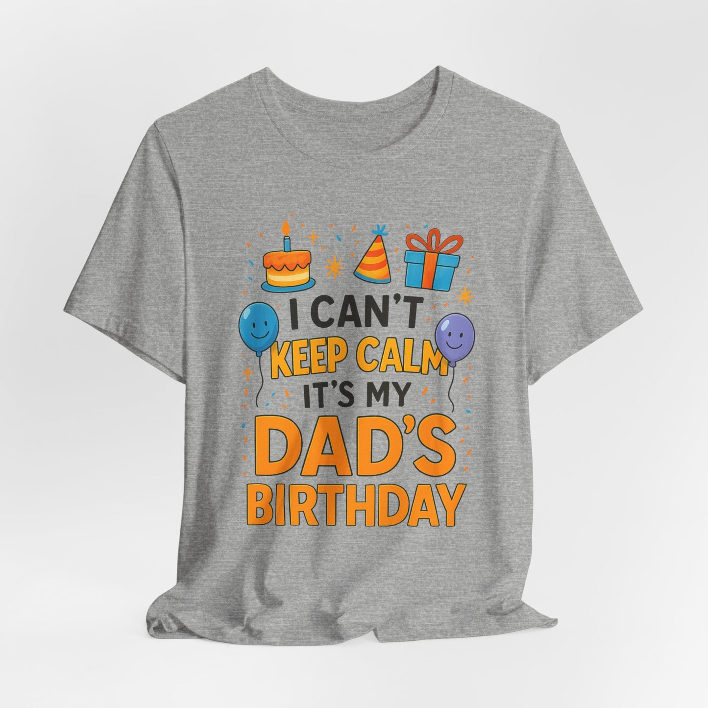 Regalo de cumpleaños para papá No puedo mantener la calma Es el cumpleaños de mi papá Feliz padre