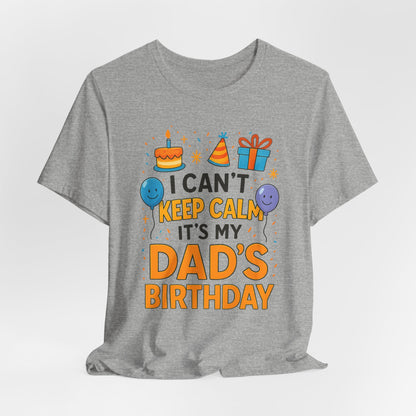 Regalo de cumpleaños para papá No puedo mantener la calma Es el cumpleaños de mi papá Feliz padre