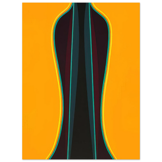 Lorser Feitelson - Archimage #2 - 1976  75x100 cm / 30x40inches Fine Art Poster