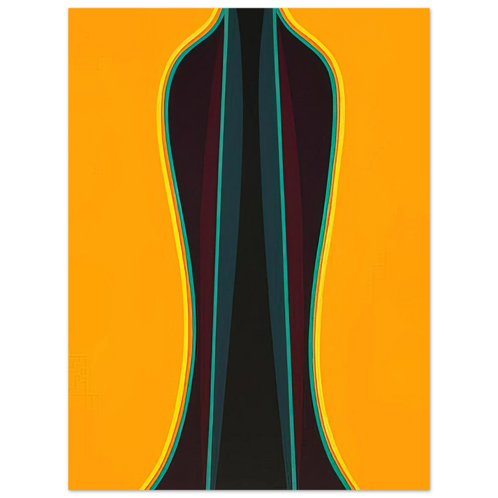 Lorser Feitelson - Archimage #2 - 1976  75x100 cm / 30x40inches Fine Art Poster