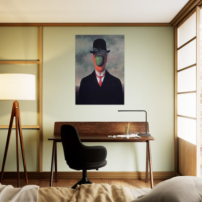 THE GREAT WAR 1964 - Rene Magritte Brushed Aluminum Print - 70x100 cm / 28x40 inches | Rene Magritte Aluminum Print | Rene Magritte Prints