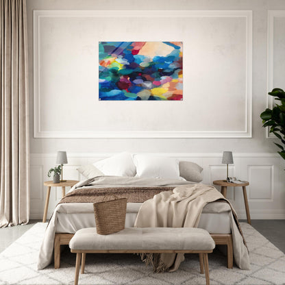 Noble Numbers - Alice Baber Acrylic Print - 70x100 cm / 28x40″ inches | Alice Baber Wall Art | Alice Baber Prints