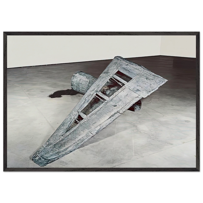 BERENICE 1989 - Anselm Kiefer 70x100 cm / 28x40 inches Framed Art Print – Black Wooden Frame