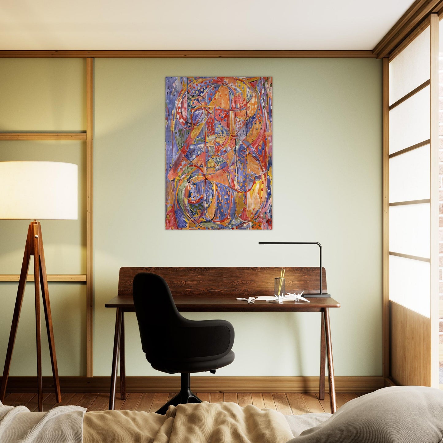 0 THROUGH 9 - Jasper Johns Brushed Aluminum Print - 70x100 cm / 28x40 inches | Jasper Johns Aluminum Print | Jasper Johns Prints