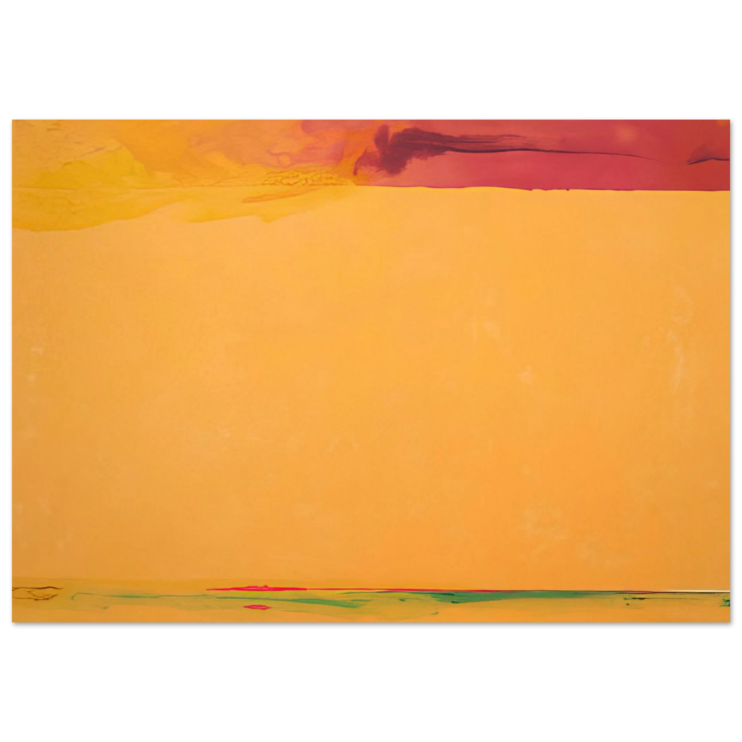 Helen Frankenthaler - Southern Exposure - 2005 Wall art - 13x18 cm / 5x7 inches - Fine Art Poster-canvas - -