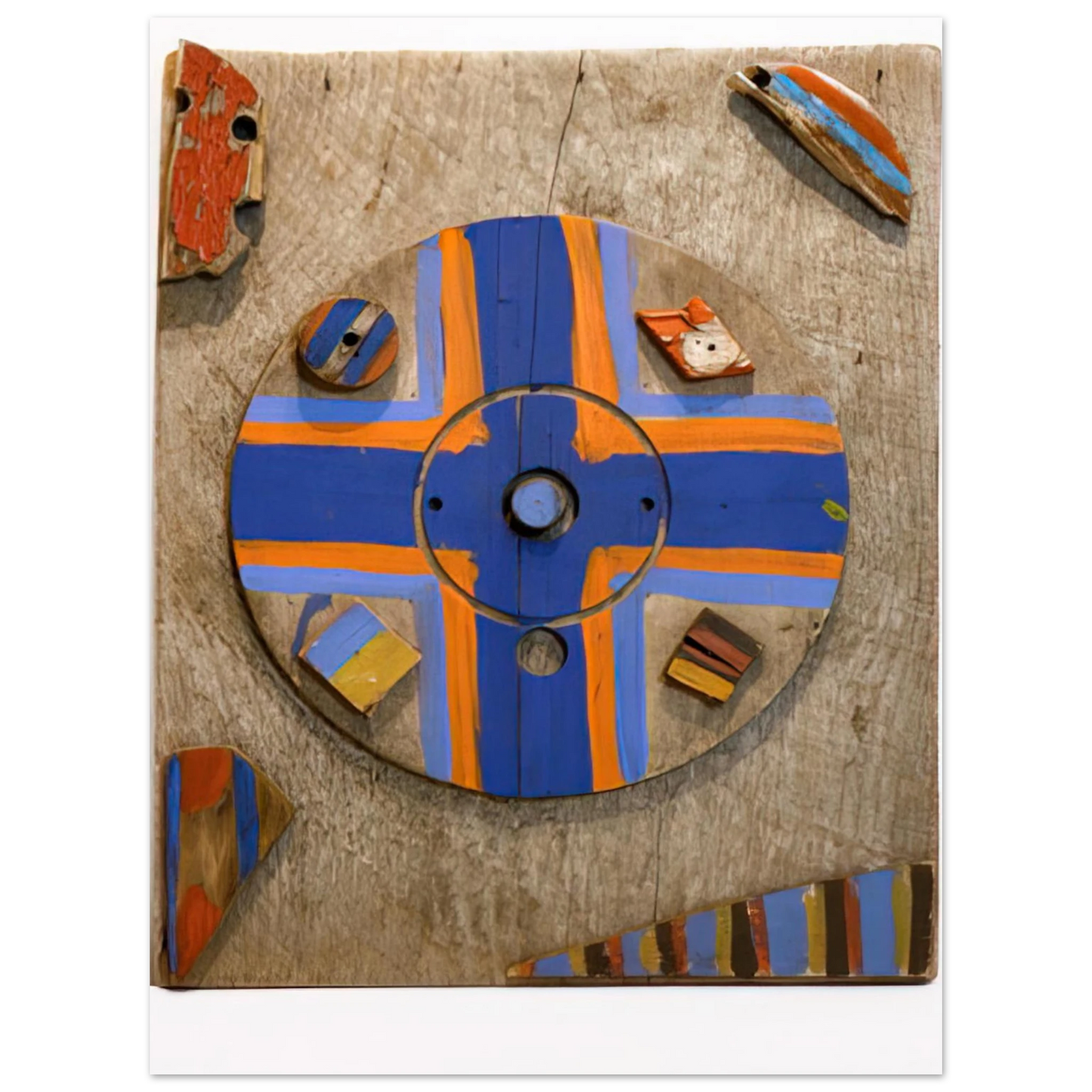 Betty Parsons - Eye of the Cross - 1976  75x100 cm / 30x40inches Fine Art Poster