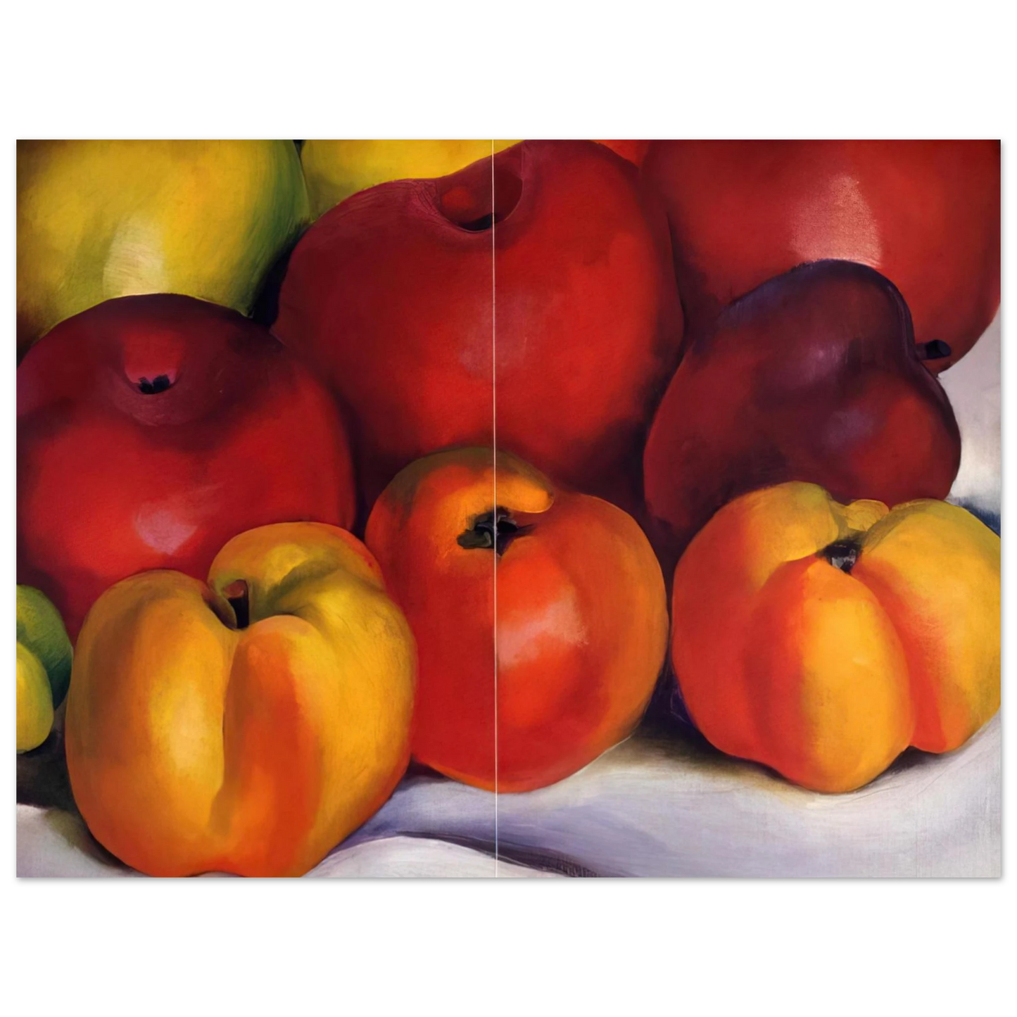 Georgia O'Keeffe - Apple Family Fine Art Poster