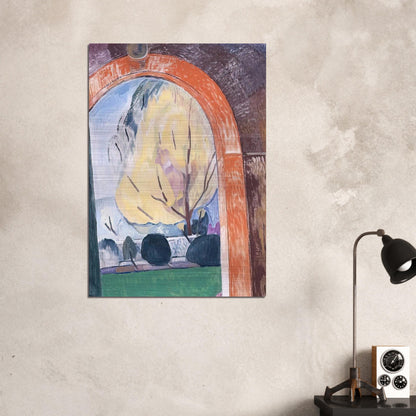 Yarralumla - 1932 - Grace Cossington Smith Brushed Aluminum Print - 70x100 cm / 28x40 inches | Grace Cossington Smith Aluminum Print | Grace Cossington Smith Prints