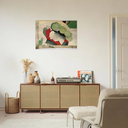 FISCHBR OTCHEN - Sigmar Polke Brushed Aluminum Print - 70x100 cm / 28x40 inches | Sigmar Polke Aluminum Print | Sigmar Polke Prints