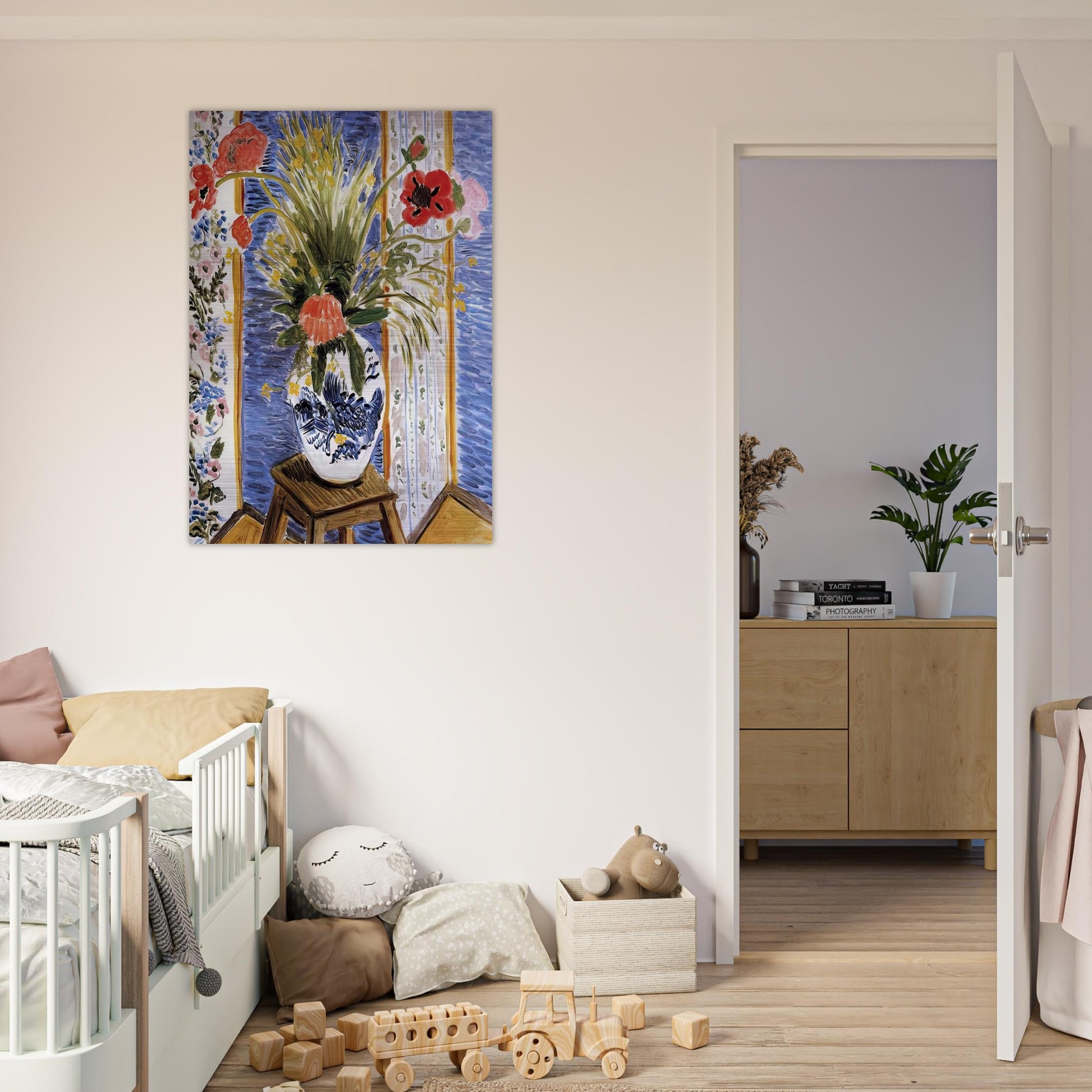 POPPIES - Henri Matisse Brushed Aluminum Print - 70x100 cm / 28x40 inches | Henri Matisse Aluminum Print | Henri Matisse Prints