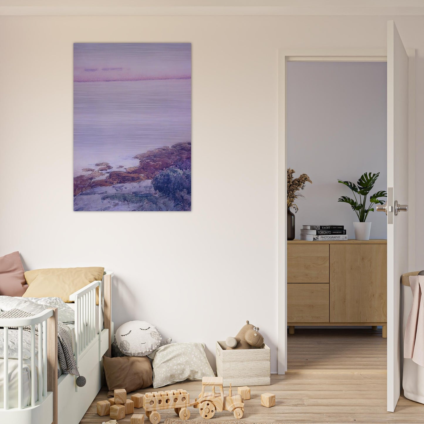 Isles of Shoals - Childe Hassam Brushed Aluminum Print - 70x100 cm / 28x40 inches | Childe Hassam Aluminum Print | Childe Hassam Prints