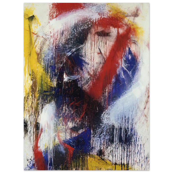 Norman Bluhm - Excalibur - 1960  75x100 cm / 30x40inches Fine Art Poster