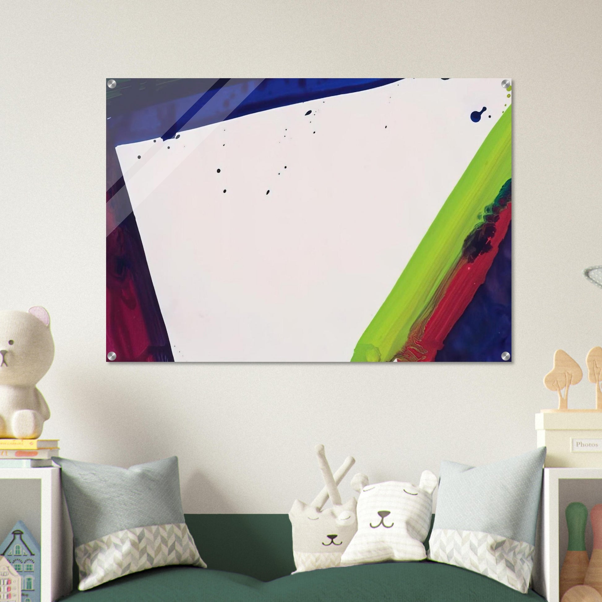 Untitled  Sketch   SF66-048  - Sam Francis Acrylic Print - 70x100 cm / 28x40″ inches