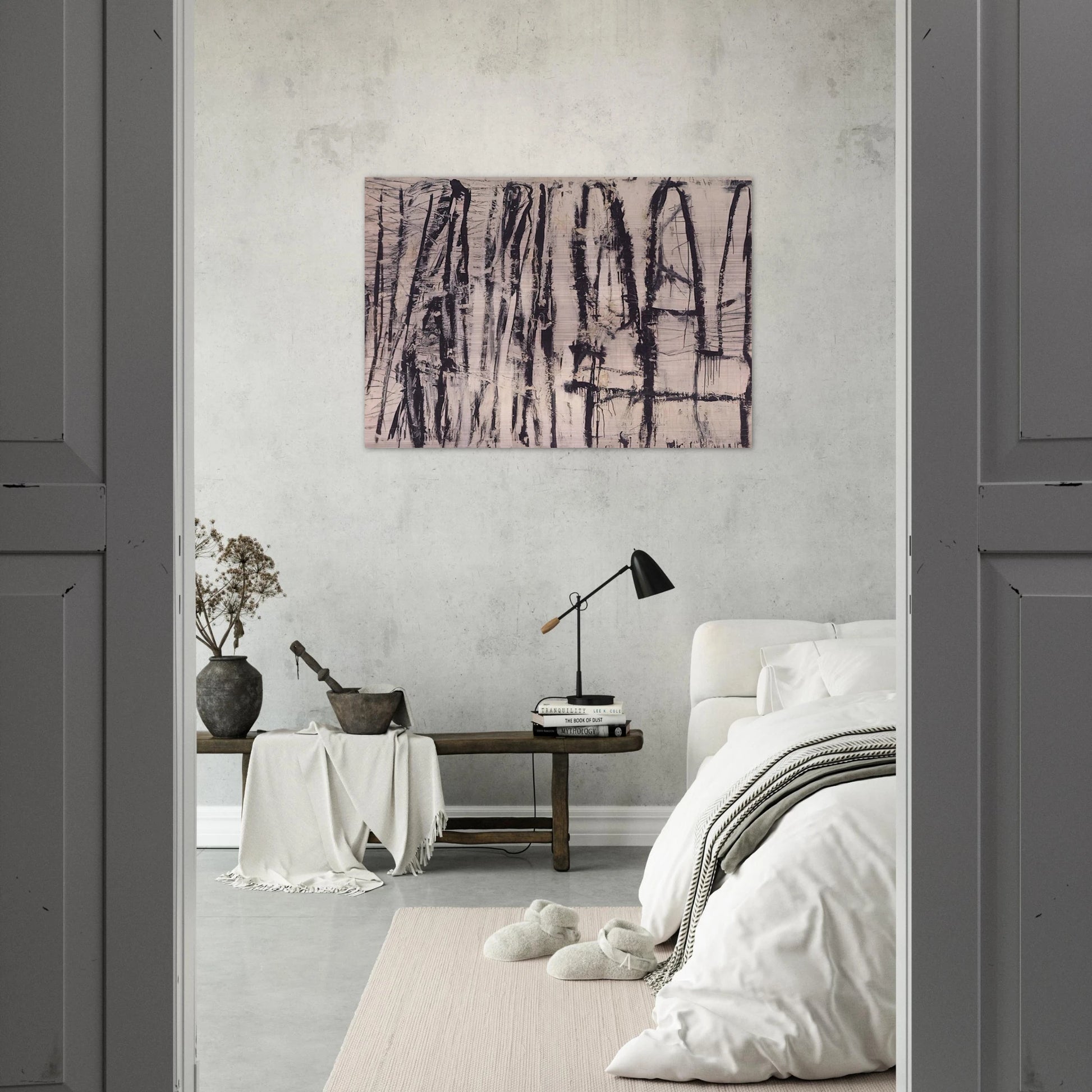 Quarzeat - Cy Twombly Brushed Aluminum Print - 70x100 cm / 28x40 inches | Cy Twombly Aluminum Print | Cy Twombly Prints
