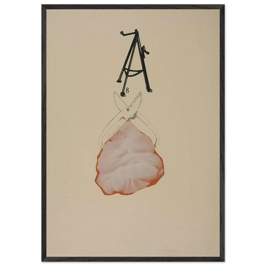 TOOL BOX 2 1966 - Jim Dine 70x100 cm / 28x40 inches Framed Art Print – Black Wooden Frame