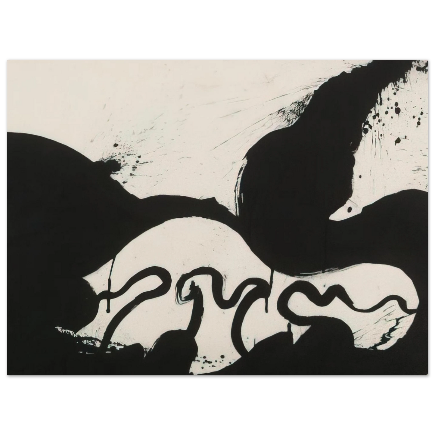 Helen Frankenthaler - Untitled - 1973 Wall art - 45x60 cm / 18x24 inches - Fine Art Poster-canvas - -