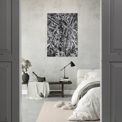 TOWNSCAPE PL 1970 - Gerhard Richter Brushed Aluminum Print - 70x100 cm / 28x40 inches | Gerhard Richter Aluminum Print | Gerhard Richter Prints