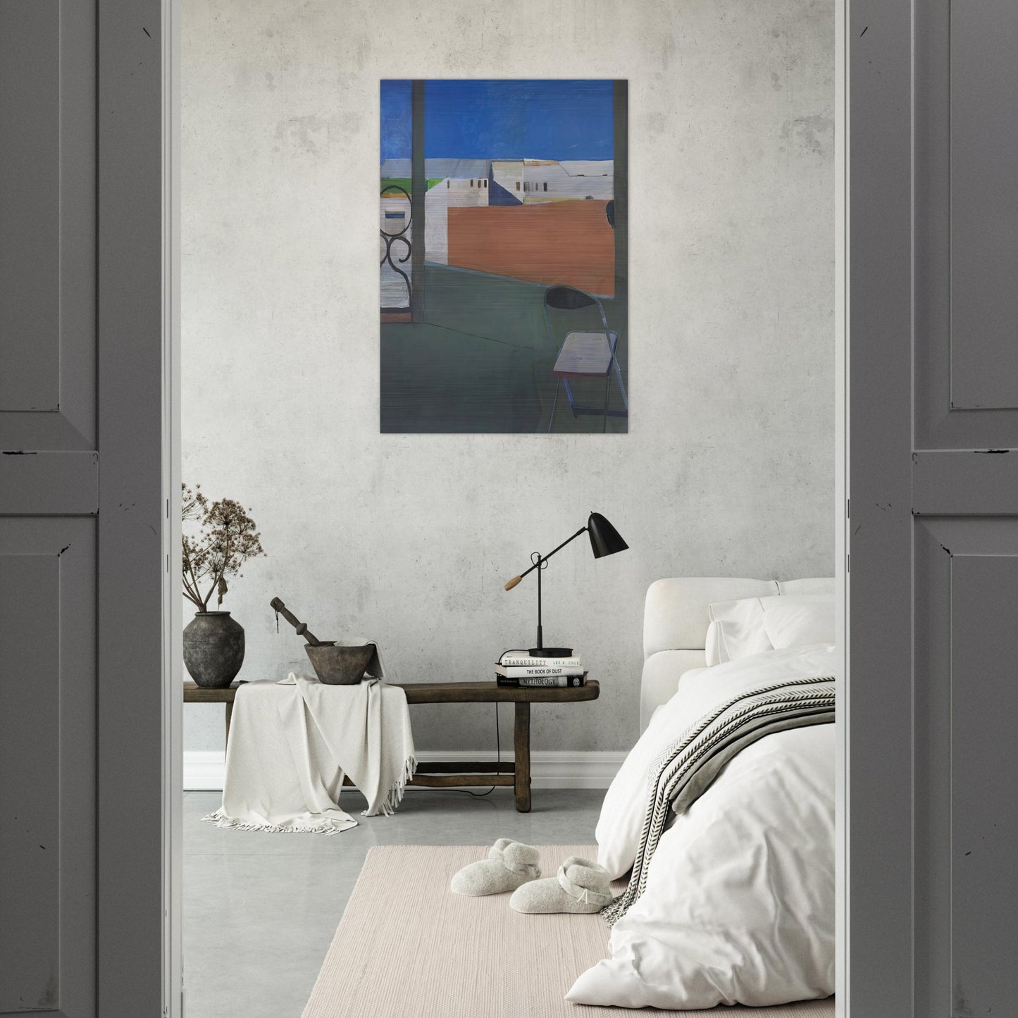 Window - Richard Diebenkorn Brushed Aluminum Print - 70x100 cm / 28x40 inches | Richard Diebenkorn Aluminum Print | Richard Diebenkorn Prints