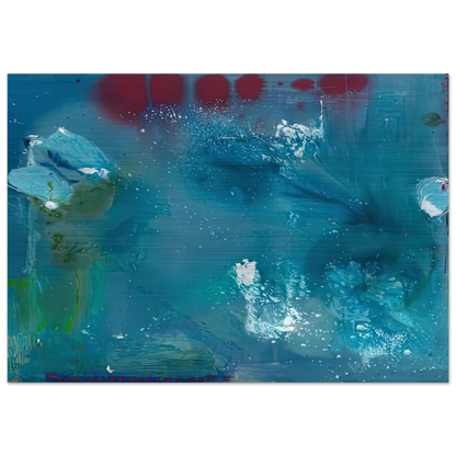 Stella Polaris, 1990- - Helen Frankenthaler Brushed Aluminum Print - 70x100 cm / 28x40 inches | Helen Frankenthaler Aluminum Print | Helen Frankenthaler Prints