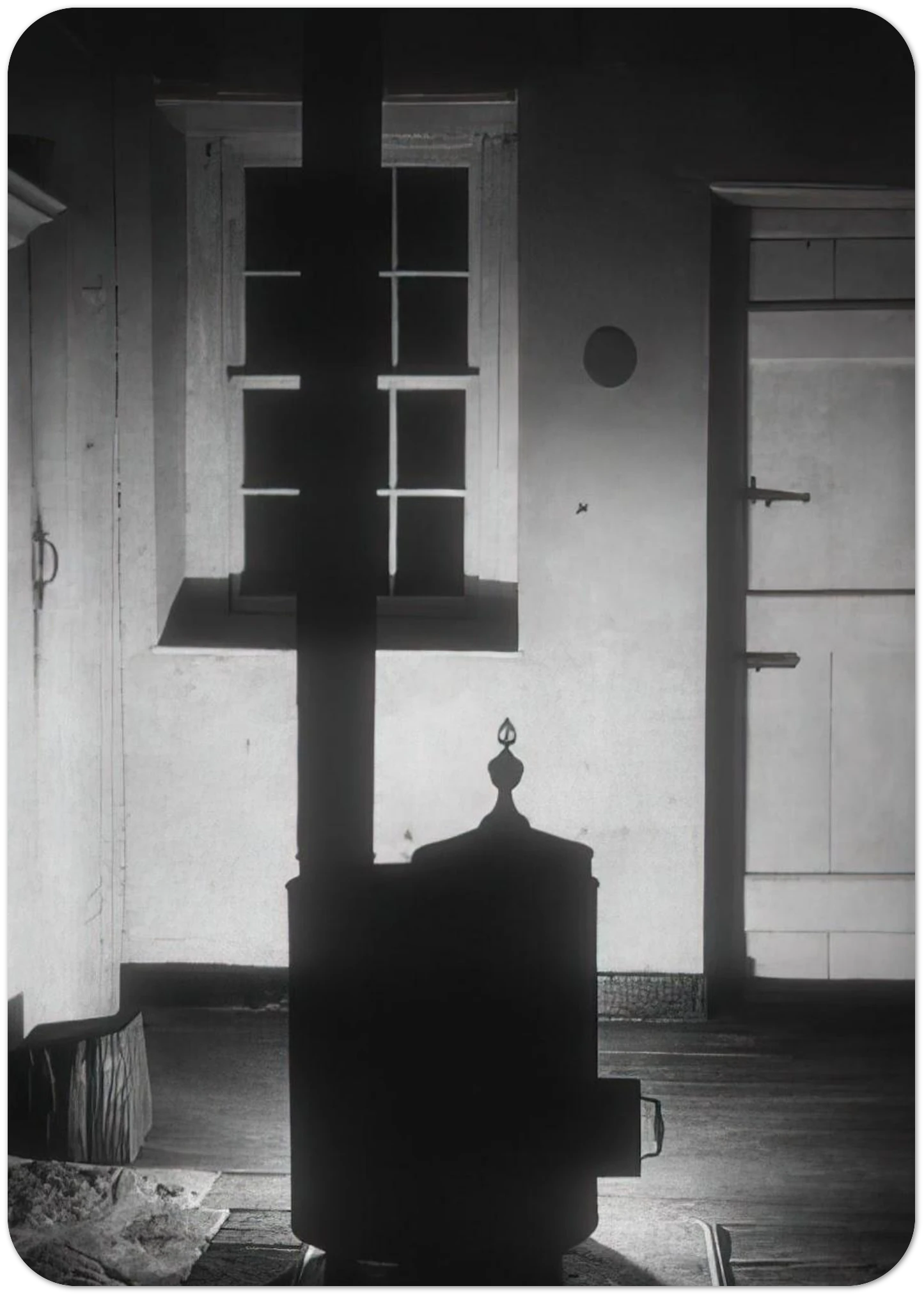 Doylestown House—The Stove - 1917 By Charles Sheeler Pack of 10 Post Cards | Charles Sheeler Post Cards | A6 (10.5 x 14.8 cm) - 4.1 x 5.8 inches