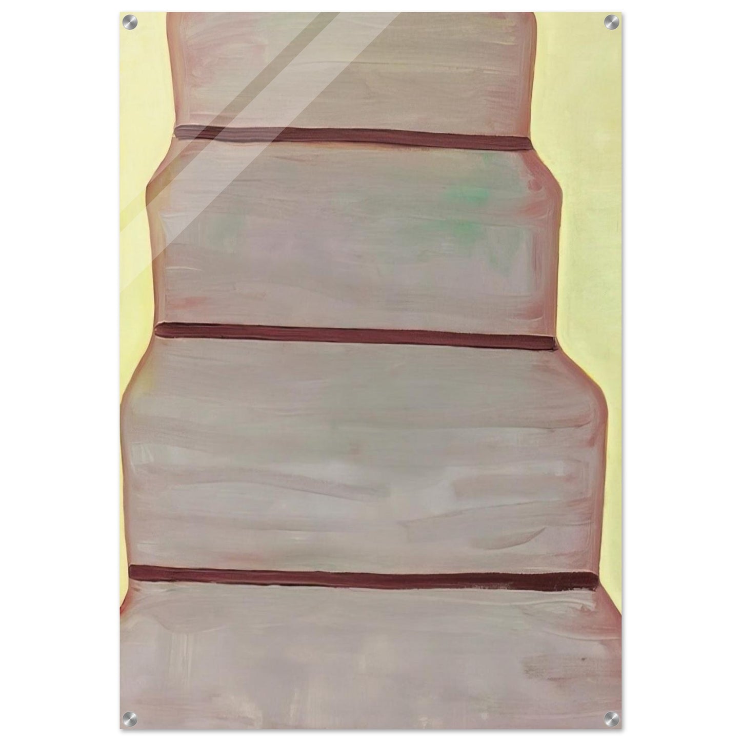 Untitled - 1998 - Raoul De Keyser Acrylic Print - 70x100 cm / 28x40″ inches | Raoul De Keyser Wall Art | Raoul De Keyser Prints