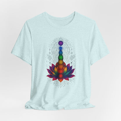 Amante del yoga espiritual de la flor de loto del chakra