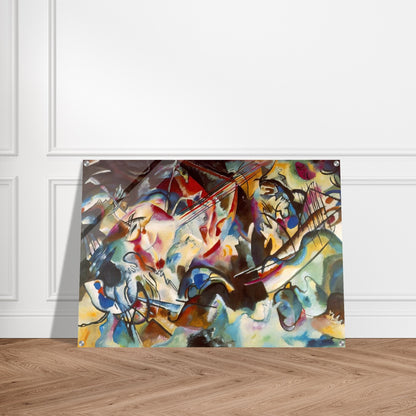 COMPOSITION VI 1913 - Wassily Kandinsky Acrylic Print - 70x100 cm / 28x40″ inches
