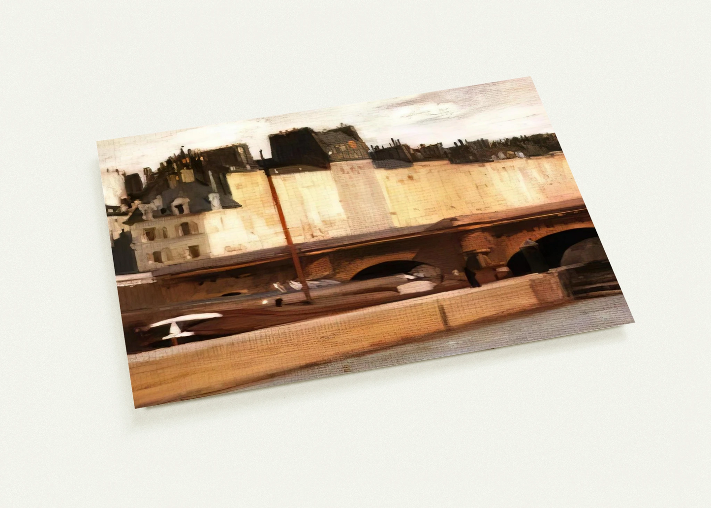 Écluse de la Monnaie By Edward Hopper Pack of 10 Post Cards | Edward Hopper Post Cards | A6 (10.5 x 14.8 cm) - 4.1 x 5.8 inches