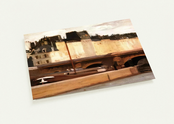 Écluse de la Monnaie By Edward Hopper Pack of 10 Post Cards | Edward Hopper Post Cards | A6 (10.5 x 14.8 cm) - 4.1 x 5.8 inches