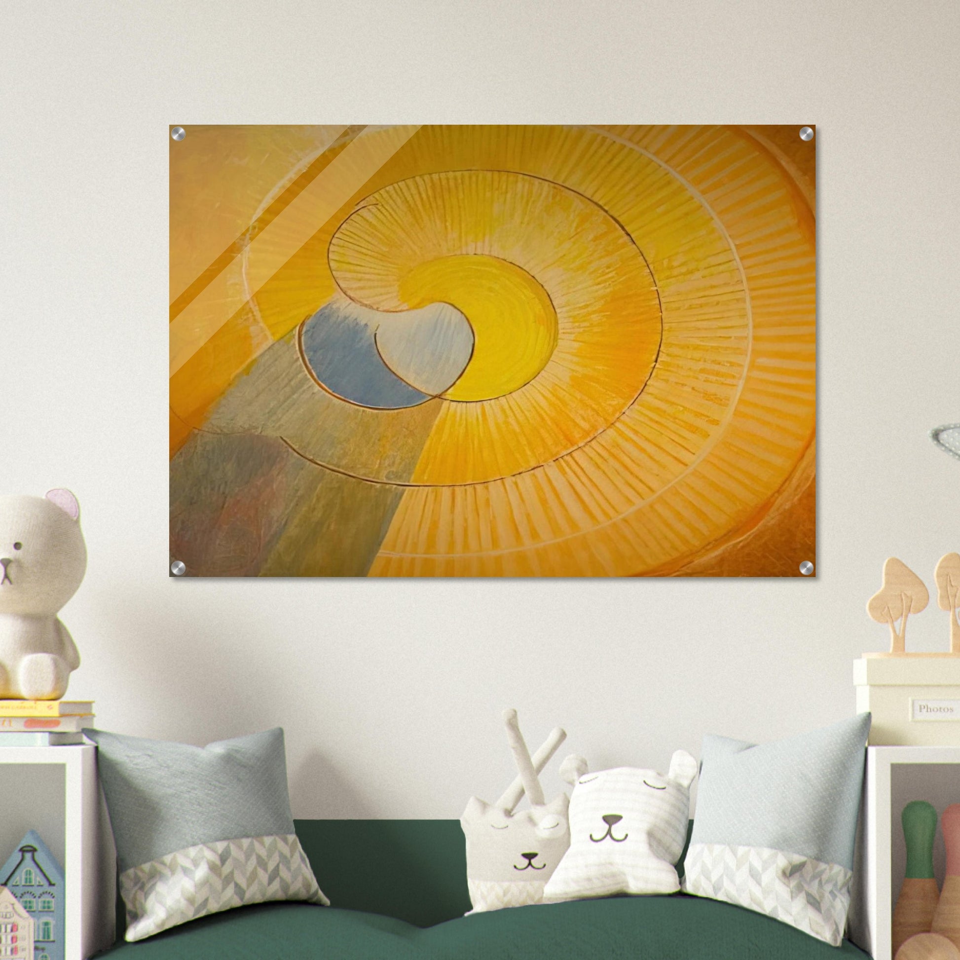Abstraction - 1964 - Lawren Harris Acrylic Print - 70x100 cm / 28x40″ inches