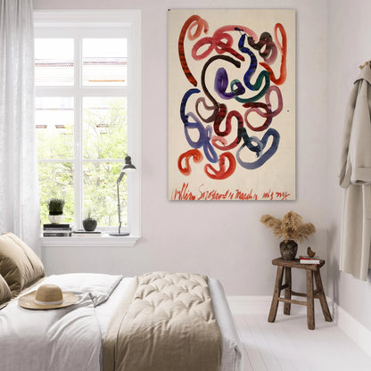 #10 March 10, 1963 NYC - 1963 - William Saroyan Art Prints - 100x150 cm / 40x60″ inches | William Saroyan Poster | William Saroyan Prints