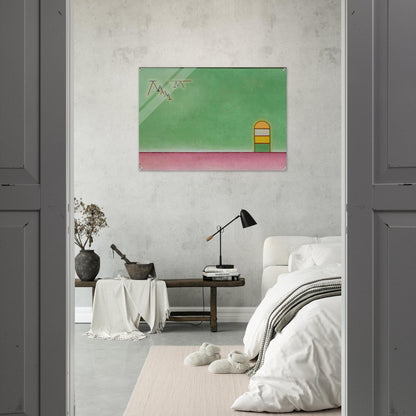 GREEN EMPTYNESS 1930 - Wassily Kandinsky Acrylic Print - 70x100 cm / 28x40″ inches