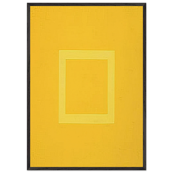 Spazio Luce - 1973 - Antonio Calderara 70x100 cm / 28x40 inches Framed Art Print – Black Wooden Frame
