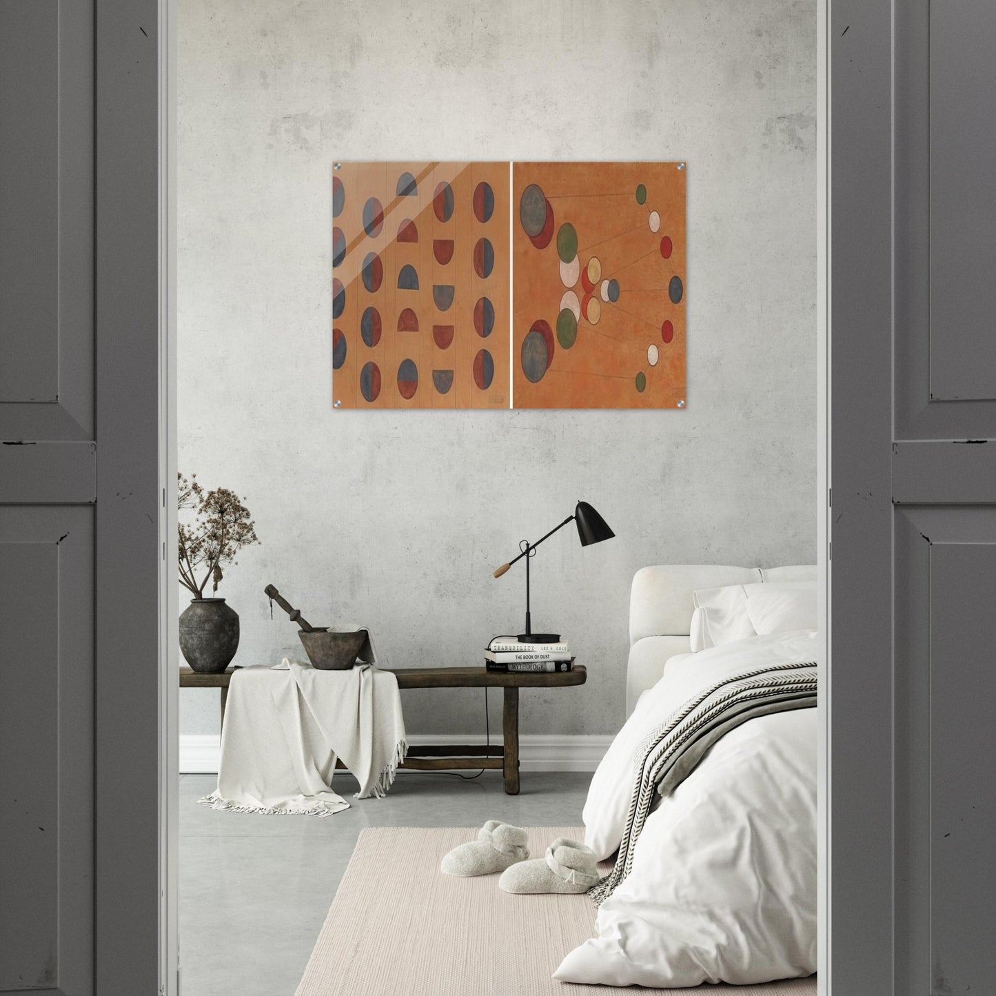 Diptych - 1956 1 - Lolo Soldevilla Acrylic Print - 70x100 cm / 28x40″ inches
