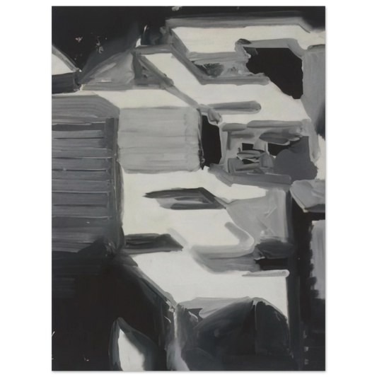 Gerhard Richter - TOWNSCAPE 1968 3  75x100 cm / 30x40inches Fine Art Poster