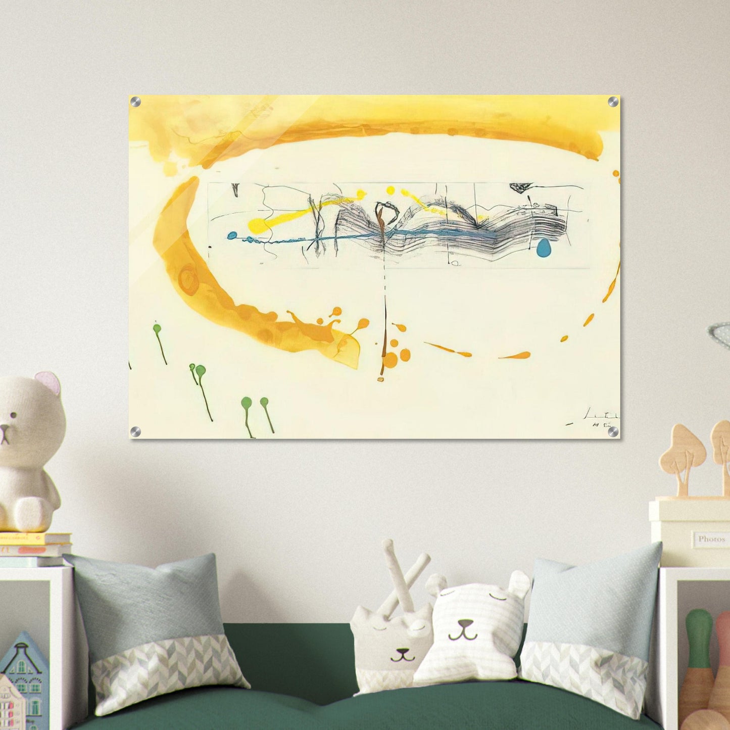 Making Music - 2000 - Helen Frankenthaler Acrylic Print - 70x100 cm / 28x40″ inches
