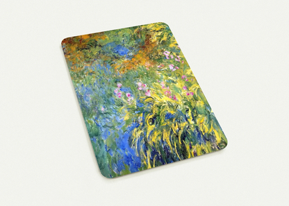 Irises 3 By claude monet Pack of 10 Post Cards | claude monet Post Cards | A6 (10.5 x 14.8 cm) - 4.1 x 5.8 inches