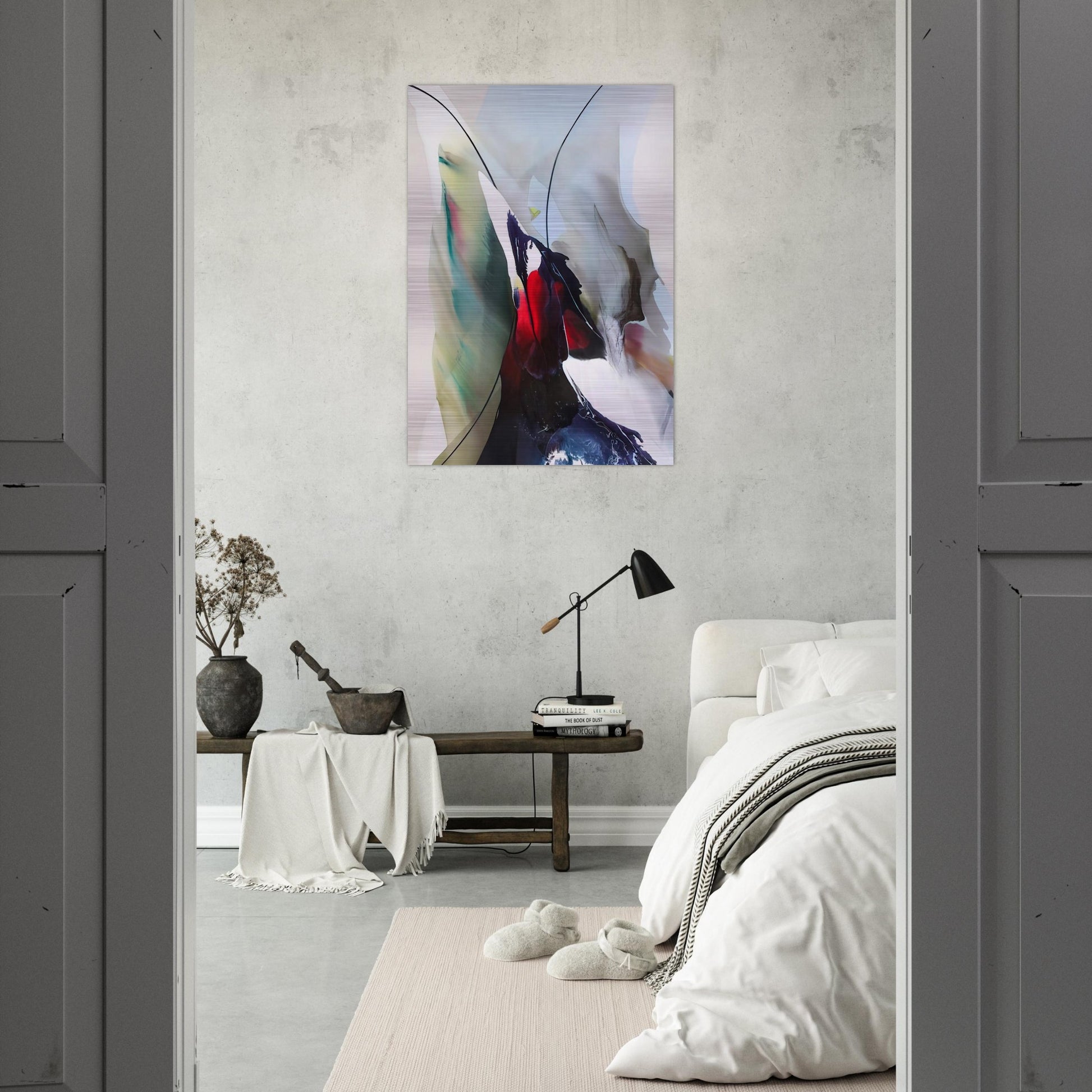 Phenomena Tarot Over - Paul Jenkins Brushed Aluminum Print - 70x100 cm / 28x40 inches | Paul Jenkins Aluminum Print | Paul Jenkins Prints