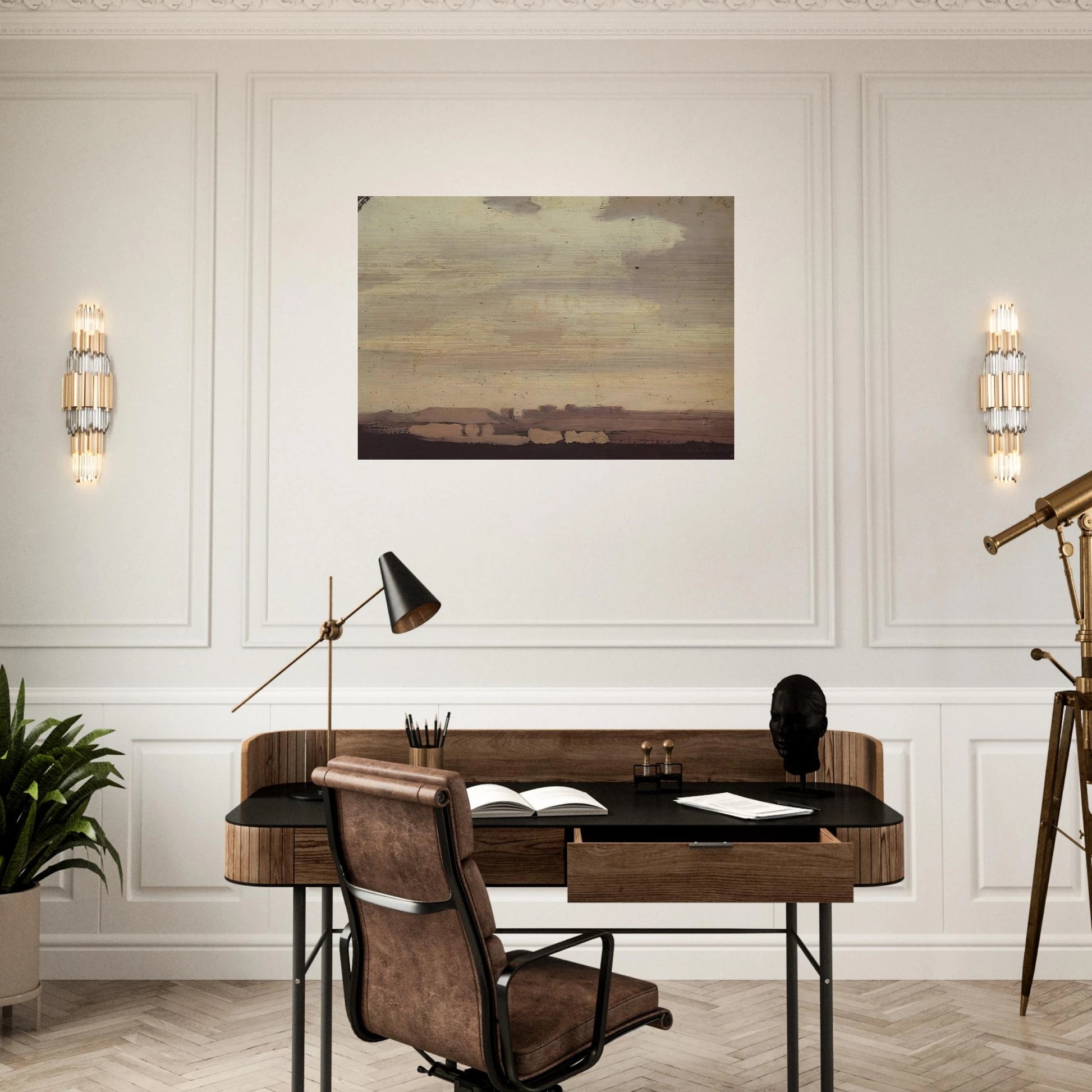 Clouds - Arkhyp Kuindzhi Brushed Aluminum Print - 70x100 cm / 28x40 inches | Arkhyp Kuindzhi Aluminum Print | Arkhyp Kuindzhi Prints