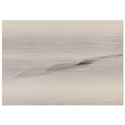 Untitled - Minimalism - Nasreen Mohamedi Brushed Aluminum Print - 70x100 cm / 28x40 inches | Nasreen Mohamedi Aluminum Print | Nasreen Mohamedi Prints