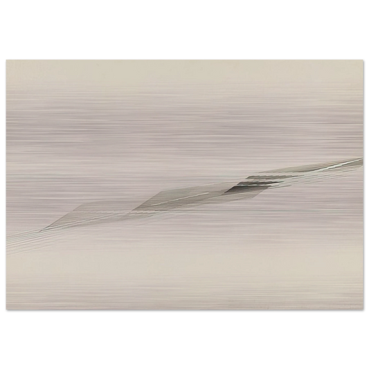 Untitled - Minimalism - Nasreen Mohamedi Brushed Aluminum Print - 70x100 cm / 28x40 inches | Nasreen Mohamedi Aluminum Print | Nasreen Mohamedi Prints