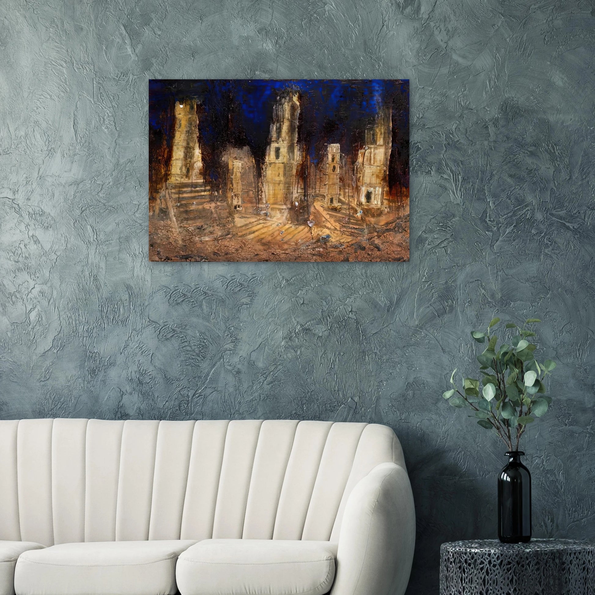 WALHALLA 2016 - Anselm Kiefer Brushed Aluminum Print - 70x100 cm / 28x40 inches | Anselm Kiefer Aluminum Print | Anselm Kiefer Prints