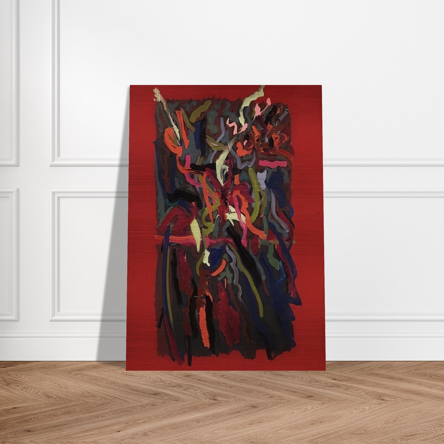 Untitled - 1963 - John Ferren Brushed Aluminum Print - 70x100 cm / 28x40 inches | John Ferren Aluminum Print | John Ferren Prints