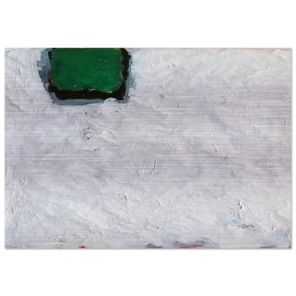 Untitled - 1959 - Robert Ryman Brushed Aluminum Print - 70x100 cm / 28x40 inches | Robert Ryman Aluminum Print | Robert Ryman Prints