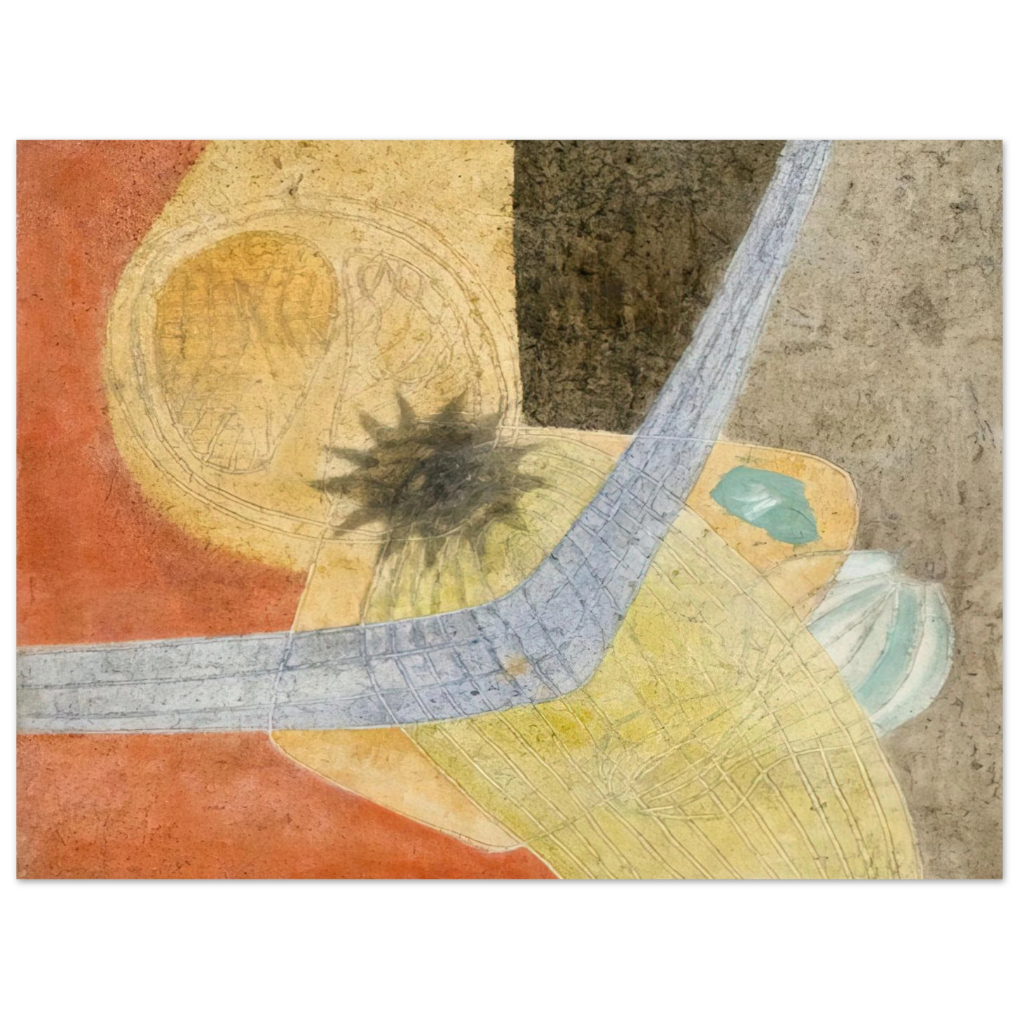 John Ferren - Composition - 1933  75x100 cm / 30x40inches Fine Art Poster